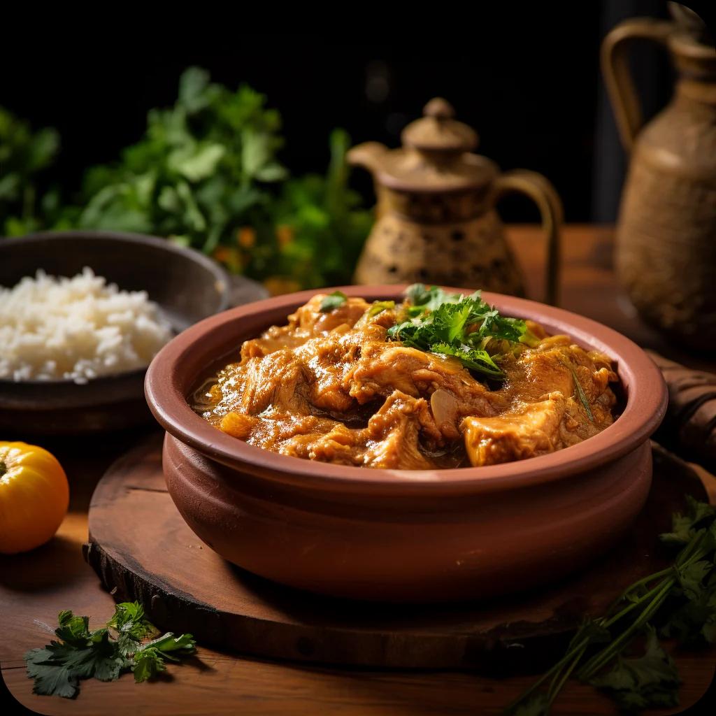 Andhra chicken curry